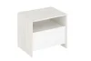 Тумба прикроватная Дублин ТБ-500 дуб крафт белый/белый