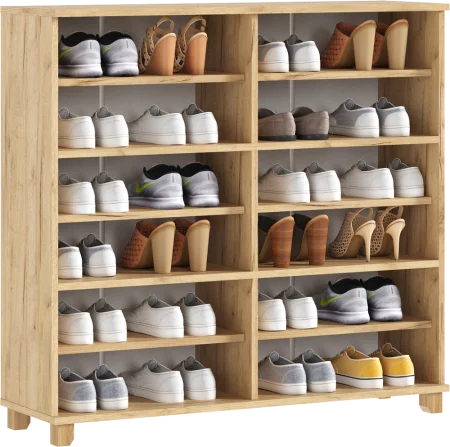 Обувница Ирис 1000 браш мени грин/дуб крафт