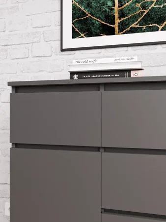 Комод Мори МК 1200.4 графит