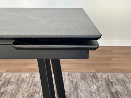 Стол керамический Герцог 1400х800х300 черный