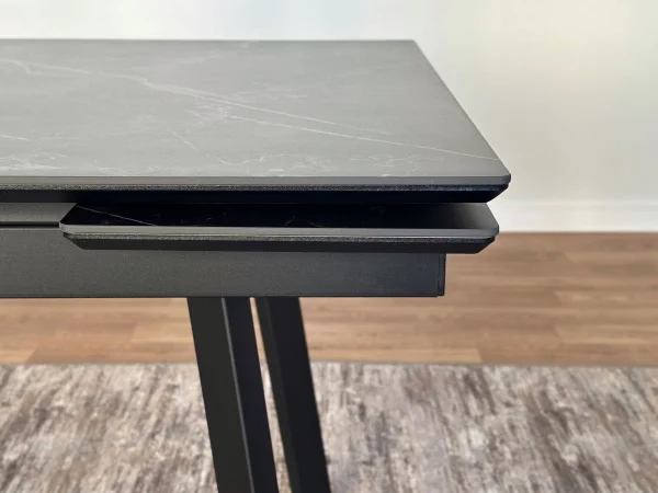 Стол керамический Герцог 1400х800х300 черный Стол керамический Герцог 1400х800х300 черный