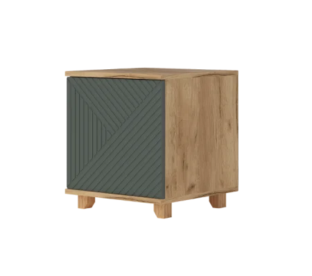 Тумба прикроватная Ньерд 1 створка дуб вотан/можжевельник