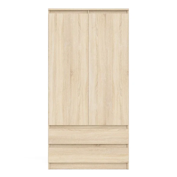 Шкаф два ящика и две дверки МШ 900.1 дуб сонома