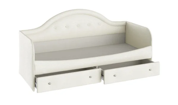 Кровать Адель с мягкой спинкой тип 1