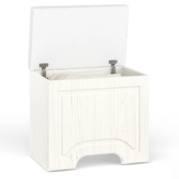 Пуф Ливерпуль 14.02 ясень ваниль/белый