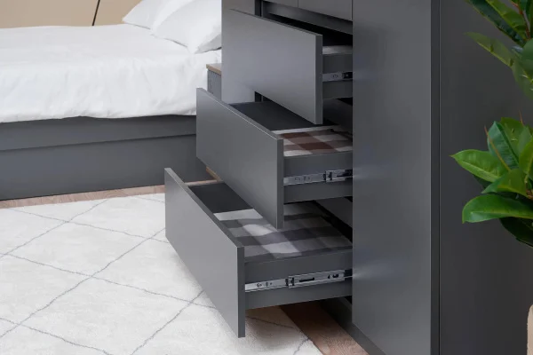 Шкаф Челси 1600 графит