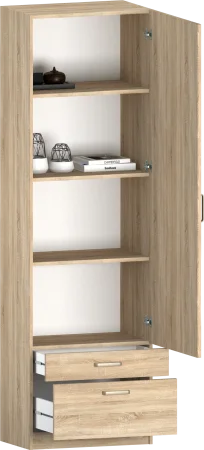 Шкаф 14.11 дуб сонома (серия сонома)