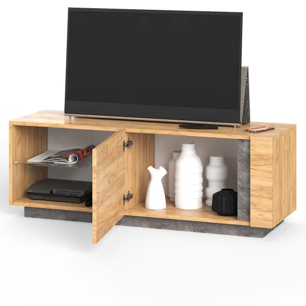 Тумба Арчи 10.85 дуб крафт золотой/камень тёмный Тумба Арчи 10.85 дуб крафт золотой/камень тёмный