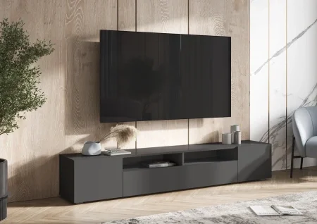 Тумба под ТВ Сити графит