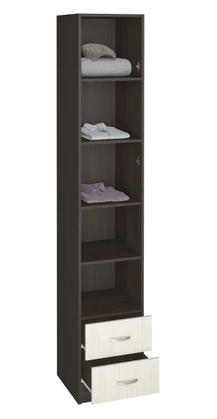 Пенал Вега ШП венге/дуб белфорд