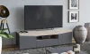 Тумба ТВ тип 1 дуб сонома/графит серый