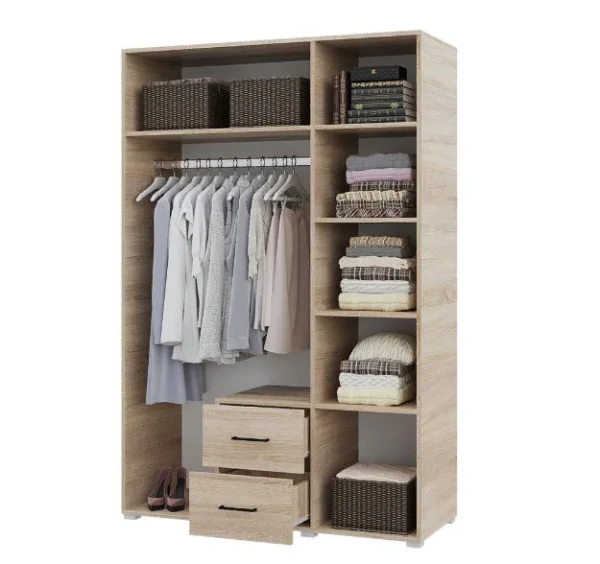 Шкаф Victor (Виктор) 3-х створчатый/2 ящика дуб сонома