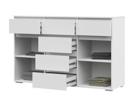 Комод 6 ящиков Хелен КМ-05 белый