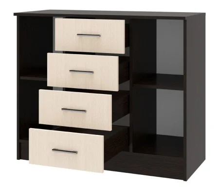 Комод София К1000 2Д венге/дуб белфорт