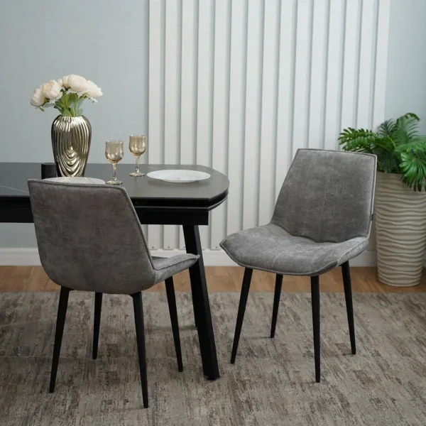 Стул Галактика серый (2 шт)