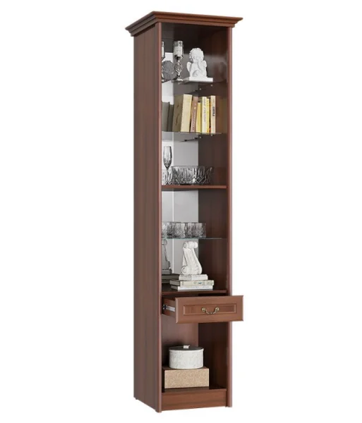 Шкаф для посуды Янна ЯН-36 орех пегас