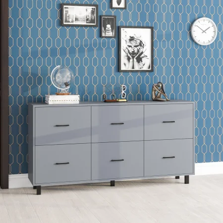 Комод 127-1704 графит