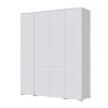 Шкаф 4-х створчатый Плейона белый