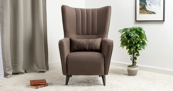 Кресло для отдыха Феличе ТК 528 Велутто 36 шоколадный