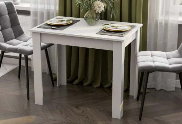 Стол обеденный СО-1 90x60 белый Стол обеденный СО-1 90x60 белый