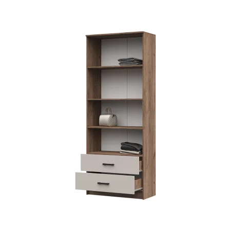 Шкаф Машенька ШК-202 дуб крафт табачный/кашемир