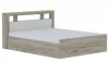 Кровать Ольга-19 дуб крафт серый/дуб крафт белый