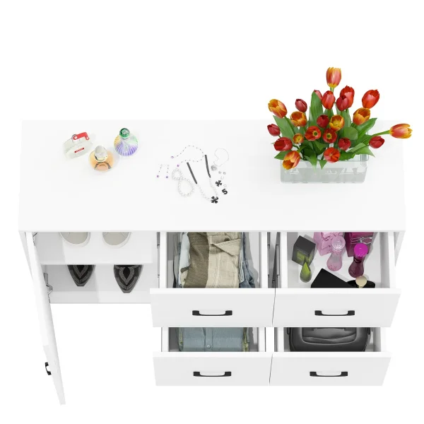 Комод 125-1204 белый