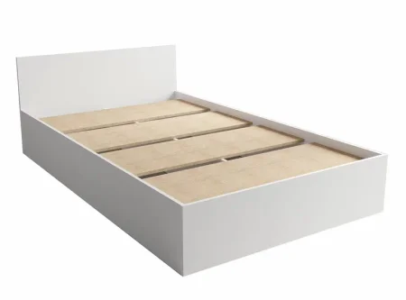 Кровать полутороспальная Мори КРМ 1200.1 белый