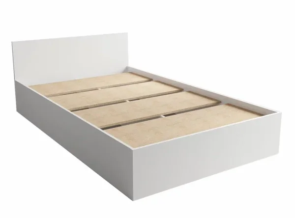 Кровать полутороспальная Мори КРМ 1200.1 белый