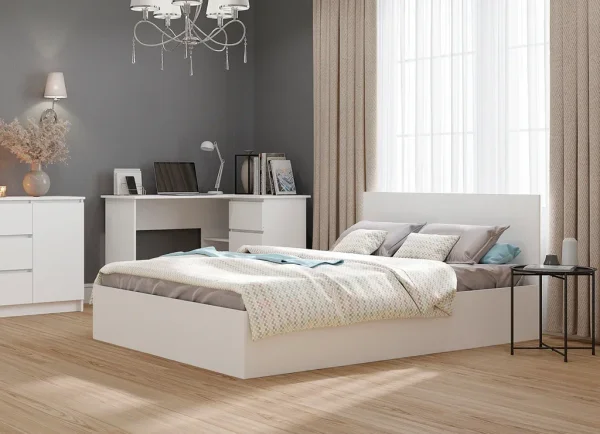 Кровать односпальная Мори КРМ 900.1 белый