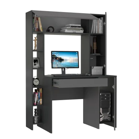 Стол компьютерный Комфорт 12.71 антрацит/тёмно-серый