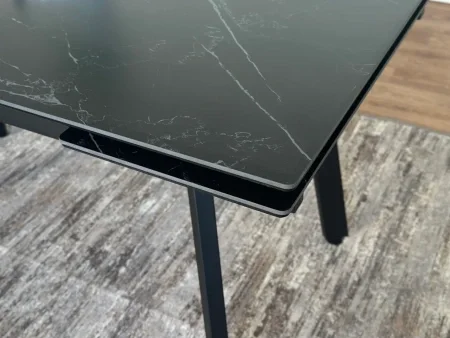 Стол керамический Герцог 1400х800х300 черный