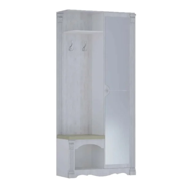 Прихожая Саша-16 белый/анкор светлый