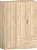 Шкаф 3-х дверный с ящиками Лотос 8.032 дуб сонома
