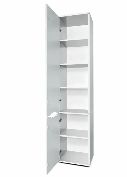 Шкаф пенал с полками №32 белый Шкаф пенал с полками №32 белый