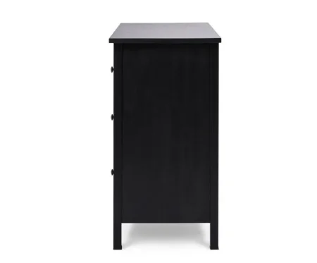 Комод 3 ящика Кымор черный