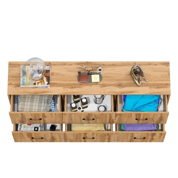 Комод 127-1704 дуб вотан