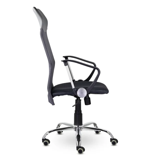 Кресло Ультра Нептун хром черный