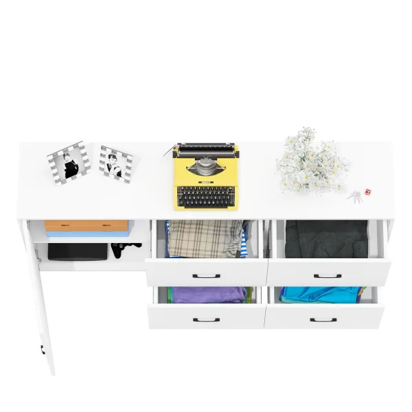 Комод 125-1704 белый