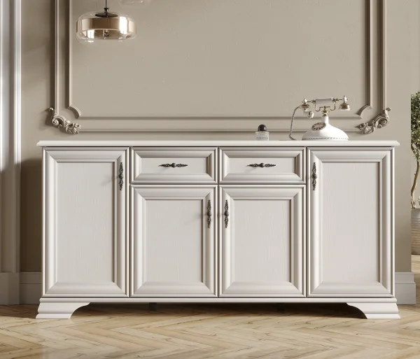 Комод Кентаки KOM4D2S белый