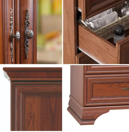 Комод Кентаки KOM2D4S каштан