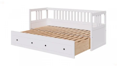 Кровать-кушетка с хранилищем Кымор 80*200 белый