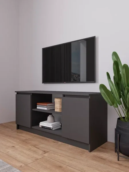 Тумба под телевизор Мори МТВ 1200.1 графит Тумба под телевизор Мори МТВ 1200.1 графит