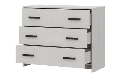 Комод 3 ящика МСП-1 ясень анкор светлый