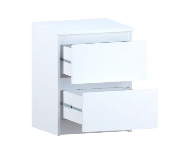 Комод Б 1.021 белый (серия без ручек)