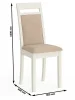 Стул Гольф-12 слоновая кость, ткань велюр бежевый 05
