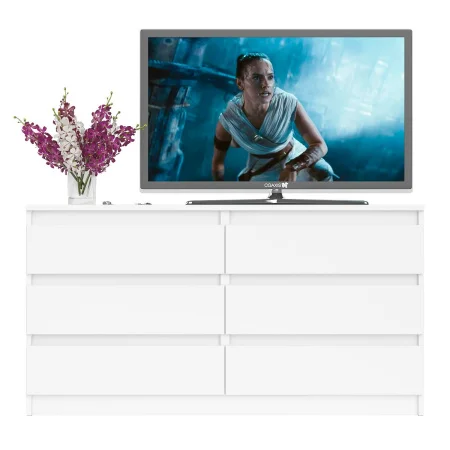 Комод на шесть ящиков МК 1380.6 белый