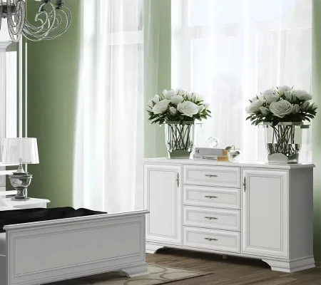 Комод Кентаки KOM2D4S белый