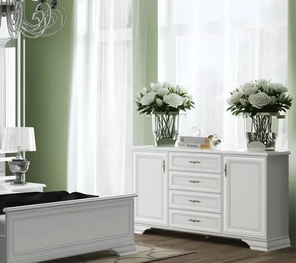 Комод Кентаки KOM2D4S белый