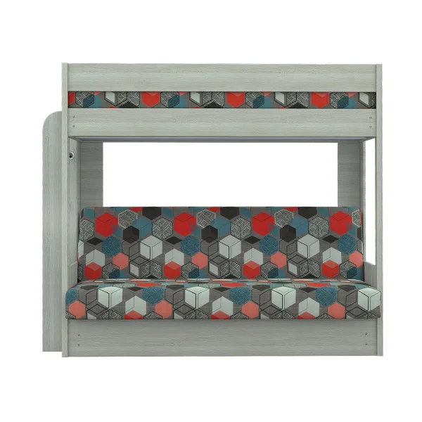 Диван-кровать двухъярусная ясень шимо светлый